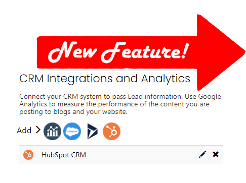 New Feature- Integrating with your Hubspot CRM